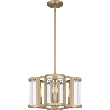 Quoizel Pendant Pendant 4 Lights Bronze Gold QP6193BGD